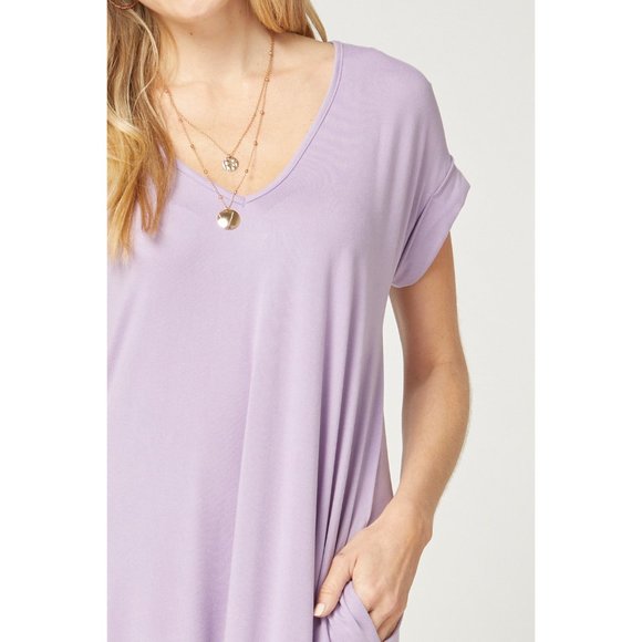 Entro Maxi Dress, Lilac - Picture 5 of 6